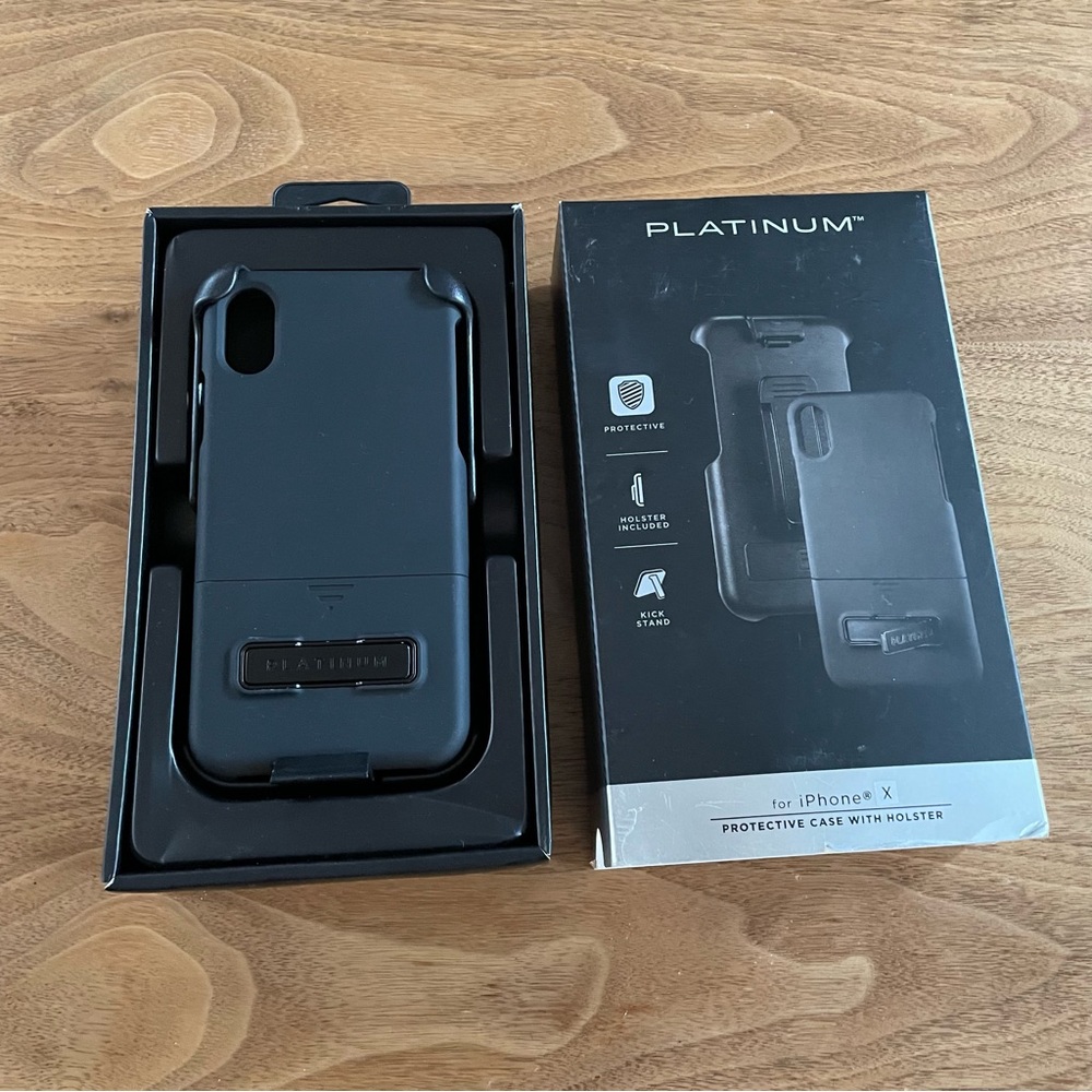 Platinum iPhone X case